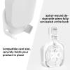 Outlet Wall Mount for eero 7, No-Drill Plug Adapter with Hidden Cable Management, Space-Saving for Dual-Band Mesh System (3 Pack) view 4