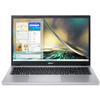 Acer Aspire 3 15 Personal Laptop, 15.6" 1920x1080 IPS 300 nits, AMD-4 Core AMD Ryzen 3 7320U, 8GB 5200MHz LPDDR5, 256GB SSD, Win10 Pro, Wi-Fi 6, Bluetooth 5.1, 720p HD Camera, Pure Silver view 1