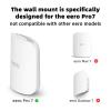 Advanced Wall Mount for eero Pro 7 Router & Extender | Tri-Band Mesh Wi-Fi 7 Compatible, Easy to Install, Integrated Cable Management (2 Pack) view 2