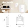 Advanced Wall Mount for eero Pro 7 Router & Extender | Tri-Band Mesh Wi-Fi 7 Compatible, Easy to Install, Integrated Cable Management (2 Pack) view 3