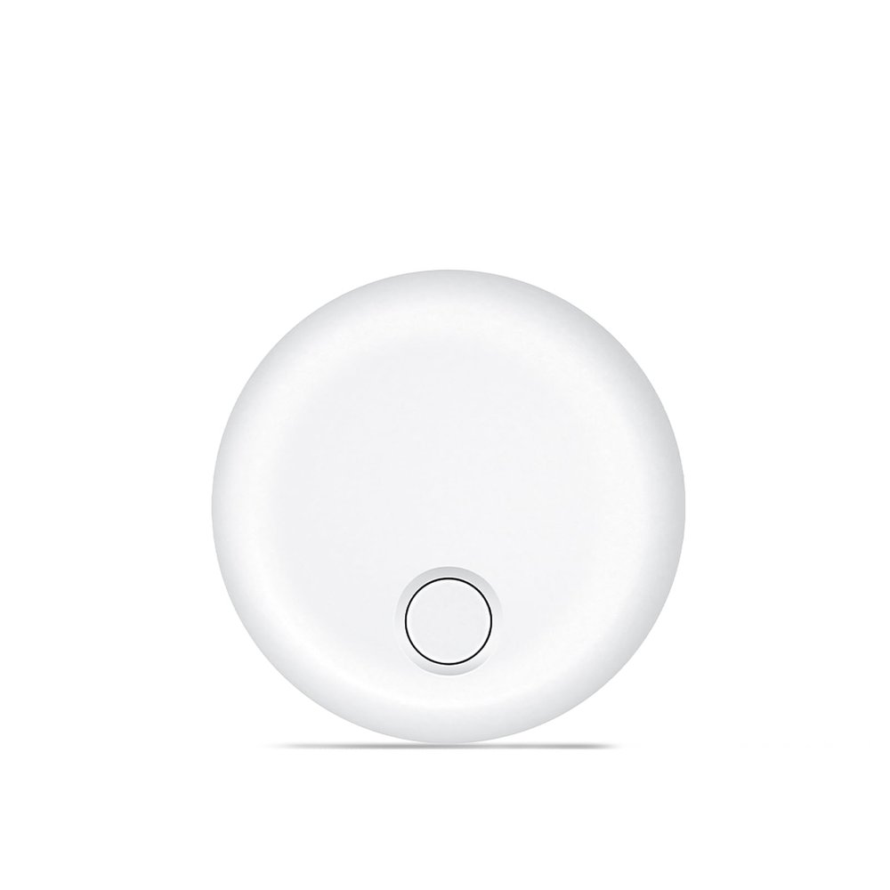Bluetooth Tracker Works with Apple Find My App (iOS Only),White