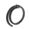FOTGA Rubber Flexible Gear Belt Ring Follow Focus Gear Ring, for DP500IIS DP500III JTZ DP30 Follow Focus, Adjustable from 46mm to 110mm, 0.8 pitch view 1
