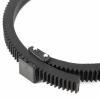 FOTGA Rubber Flexible Gear Belt Ring Follow Focus Gear Ring, for DP500IIS DP500III JTZ DP30 Follow Focus, Adjustable from 46mm to 110mm, 0.8 pitch view 2