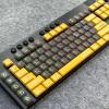 Custom Periodic Table of Elements Keycaps,PBT+PC Material Suitable for Logitech G915 G815 TKL Mechanical Keyboard,Only Keycaps (Yellow Transparent Black 109 Full Key) view 3