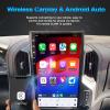 17" Qualcomm Android 13 Car Radio for Chevrolet Silverado GMC Sierra 2019-2023 Stereo Upgrade Tesla Style Dash IPS Touch Screen GPS Navigation Head Unit Audio Multimedia Player(8+128GB) view 4