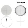 ZTBH Microscope Accessories Kit Micrometer 25mm Diameter Optical Ruler Net Calibration Reticle Microscope Slides(MS-1-HK3) view 3