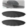 2Pcs Car Rear View Camera Protection, Silicone Car Reversing Camera Anti Rain Cover Waterproof and Stain-Resistant, Rear View Backup Cameras Cover with Wider Design for All Kinds Cars, Easy Install view 1
