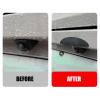 2Pcs Car Rear View Camera Protection, Silicone Car Reversing Camera Anti Rain Cover Waterproof and Stain-Resistant, Rear View Backup Cameras Cover with Wider Design for All Kinds Cars, Easy Install view 3