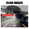 2Pcs Car Rear View Camera Protection, Silicone Car Reversing Camera Anti Rain Cover Waterproof and Stain-Resistant, Rear View Backup Cameras Cover with Wider Design for All Kinds Cars, Easy Install view 4