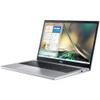 Acer Aspire 3 15 Personal Laptop, 15.6" 1920x1080 IPS 300 nits, AMD-4 Core AMD Ryzen 3 7320U, 8GB 5200MHz LPDDR5, 512GB SSD, Win10 Pro, Wi-Fi 6, Bluetooth 5.1, 720p HD Camera, Pure Silver view 3