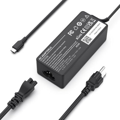 100 Pack LJO-EEIH 45W USB-C Chromebook Charger Compatible with HP Chromebook Dell Latitude Acer Asus Lenovo Samsung Laptop;Universal USB C/Type C Power Adapter for More Device Type C Fast Charging