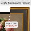Stylespace Gold&Black TV frame 65" (Gilded Noir, 65-LS03) - Compatible ONLY with Samsung The Frame TV and Pro TVs (Fits 2021-2026 models, 65LS03A/B/C/D/FA/FW/HE/HW) view 2