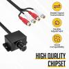 SATUY 2Pcs Universal Car RCA Level Controller Amplifier, RCA Bass Knob view 3