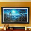 Stylespace Black TV frame 75" (Linear Noir, 75-LS03) - Compatible ONLY with Samsung The Frame TV and Pro TVs (Fits 2021-2026, LS03A, LS03B,LS03C,LS03D,LS03FA,LS03FW) view 2