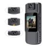 Zocxielr Body Camera, 1080P HD Mini Camera Portable Digital Video Recorder BodyCam Infrared Night Vision Police Cam for Service view 3
