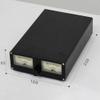 Retro Dual VU Meter Aluminum Chassis - High-Quality Aluminum Alloy Enclosure with Level Meters view 3