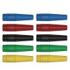 10PCS 2MM Banana Female Socket Test Terminal Electrical Wire Connector J.10048(5 red 5 Black) view 1