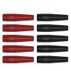 10PCS 2MM Banana Female Socket Test Terminal Electrical Wire Connector J.10048(5 red 5 Black) view 2