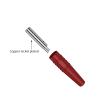 10PCS 2MM Banana Female Socket Test Terminal Electrical Wire Connector J.10048(5 red 5 Black) view 4