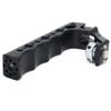 SZYingXian 3/8 Fixed Screw Camera Top Handle for ARRI Grip for Camera Cage, Universal Video Rig with Cold Shoe Adapters for DSLR Camera with Microphone/LED Light/Monitor (Black) view 3