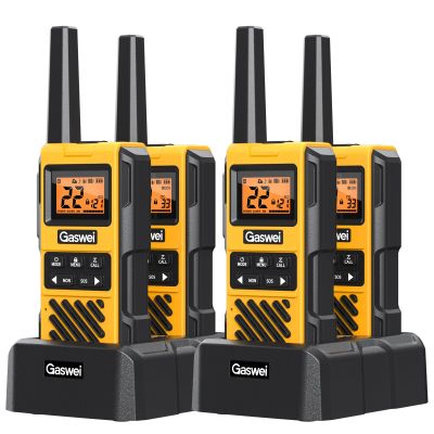 Gaswei G1pro+ IP67 Waterproof Walkie Talkies Long Range for Adults, Two Way radios FM Radio,VOX,SOS & NOAA Weather Alerts,USB-C Rechargeable