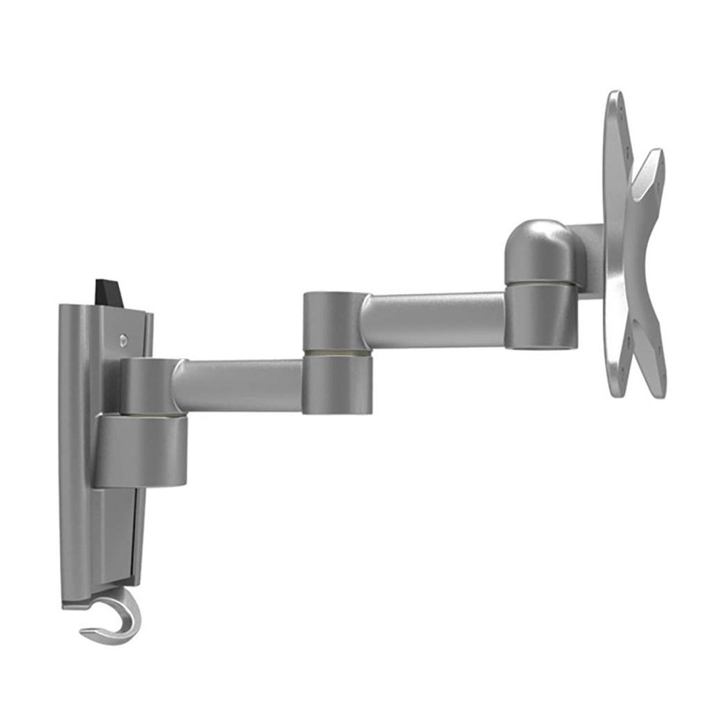 CHENWMZ Monitor Bracket arm, TV Hanger Wall-Mounted Aluminum Alloy Telescopic Bracket, Suitable for 13-30 inch TV, Maximum Load-Bearing 18kg, Maximum Distance 100x100mm TV Rack