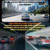 1296P/Front dashcam, 1.97-inch Touch Screen, 64GB Memory Card, in-car Camera, 145 Wide-Angle, Night Vision, Emergency Lock, Loop RecordingSupport 128GB Max view 4