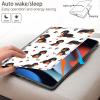 Bxgolkgd Tablet Case for iPad 10.2 Inch (9th/8th/7th Gen,2021/2020/2019),Shockproof Stand Cover with Heat Dissipation,Auto Wake/Sleep Function,Dachshund Cute Cartoon view 4