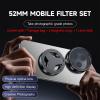 52mm Phone Lens CPL Polarizer Filter for iPhone,Samsung and Other Smart Phones,Retractable Magnetic Mount Adapter, HD Multi-Coated SLR Lens Grade Optical Glass, Phone Lens Accessories view 2