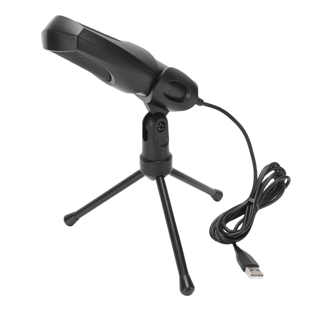 Cuifati Gaming USB Microphone for PC, RGB Condenser Mic with Tripod Stand, Noise Reduction Computer Mic for Gaming Streaming Podcasting Recording