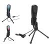 Cuifati Gaming USB Microphone for PC, RGB Condenser Mic with Tripod Stand, Noise Reduction Computer Mic for Gaming Streaming Podcasting Recording view 4