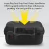 Wisoqu Carrying Case for In Sta360 ACE Pro 2 Action Camera, Portable PU Storage Bag, Action Camera Carrying Bag with Wrist Strap, Soft Interior Lining for Camera and Accessories view 2