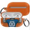 Merry Craft Works Compatible with AirPods Apple 1 & 2 and Pro 1 & 2 - Custom Football Case - Personalized Protective Designer Cover - Customize with Your Name and Number view 1