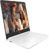 HP 14" Business Laptop Computer, Windows 11 Home 8GB RAM 576GB Storage (64GB eMMC+512GB SD Card), Intel Celeron Quad-core Processor, 1-Year Microsoft Office 365, NLY Earphones, Snowflake White view 2