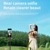 Luocute Phone Vlog Selfie Screen, Back Camera Monitor with 2 HD Display for Live Stream Video Recording with Sound, WiFi & Remote Control, Low Latency view 4