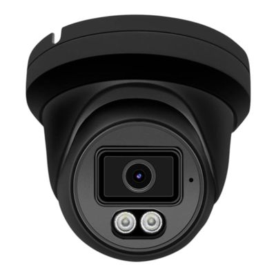 Auview 4K PoE Security Camera, 8MP IP Turret Dome, Big Sensor, Built-in Microphone, Smart Dual-Light Color Night Vision, IP67 Outdoor/Indoor, NDAA Compliant, ONVIF Compatible (Black)