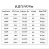 DOUDOUSUN Wires and Cables UL1571 Electronic Wire 32 30 28 26 AWG Flexible Cable PVC Insulated Tin-Plated Copper Environmental LED Line DIY Cord Wires and Cables(White,10 Meters_30AWG) view 4