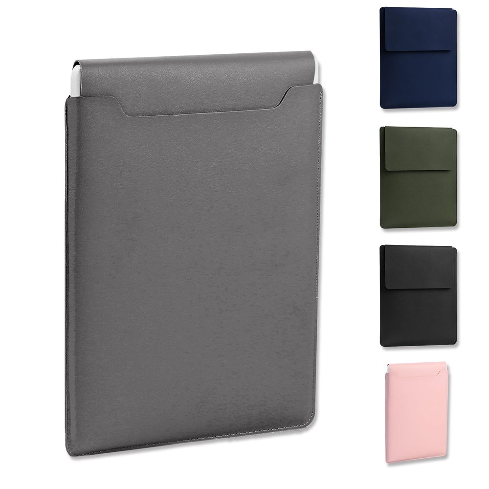13.3-14 Inch Laptop Sleeve - Thin & Padded Case Compatible with 14" (2022), 13.3" (2015) Models | Portable Dark Gray Protective Sleeve (Dark Gray, 13.3-14 Inch)