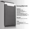 13.3-14 Inch Laptop Sleeve - Thin & Padded Case Compatible with 14" (2022), 13.3" (2015) Models | Portable Dark Gray Protective Sleeve (Dark Gray, 13.3-14 Inch) view 4