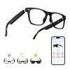AI Translation Smart Glasses with Chat GPT for Men and Women, Bluetooth Sunglasses with Translator 164 Languages and Color-Change Lens, Music Playback & Hands-Free Calls, UV & Blue Light Protection view 1