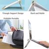 Adjustable Laptop Stand, Recliner Adjustable Laptop Stand Desktop Laptop Holder Notebook Riser Mount with ABS Plastic Ventilated Portable Compatible with 11'' -17'' Tablets view 4