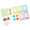 Immediate Camera Photo Frame Set | 10 Paper + 5 Plastic Frames & 4 Color Lenses | Mini 11/12 Accessories Kit | Front - Facing Lens & Hanging Rope Included view 4