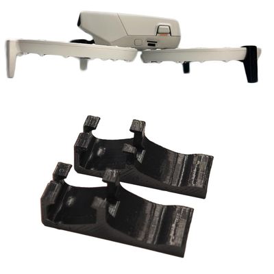 2Pcs Rear Landing Gear For DJI Flip Rear Height Increasing Tripod Legs,Gimbal Protection Fixed Bracket Support Leg