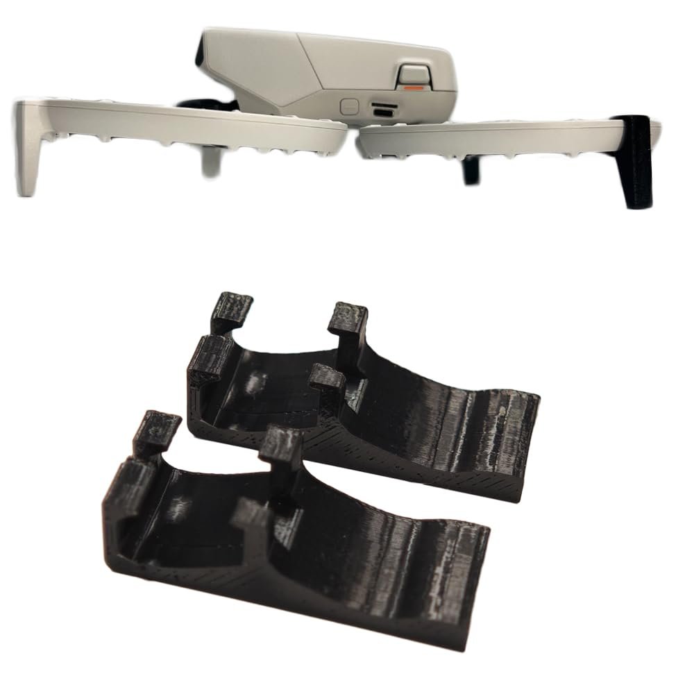 2Pcs Rear Landing Gear For DJI Flip Rear Height Increasing Tripod Legs,Gimbal Protection Fixed Bracket Support Leg