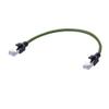 09459711116, Ethernet Cables/Networking Cables CAT5 IP20 Patch CABL Green Sheath 2.5m view 1