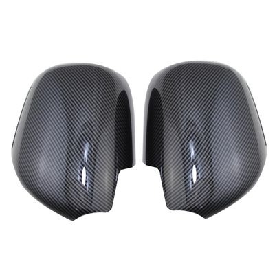 Car Rearview Mirror Covers for Toyota for Hiace H200 2004-2013,Door Wing Mirror Cover Caps Casing Mirror Housing Lid Case Car Accessories, (A/Carbon Fiber)