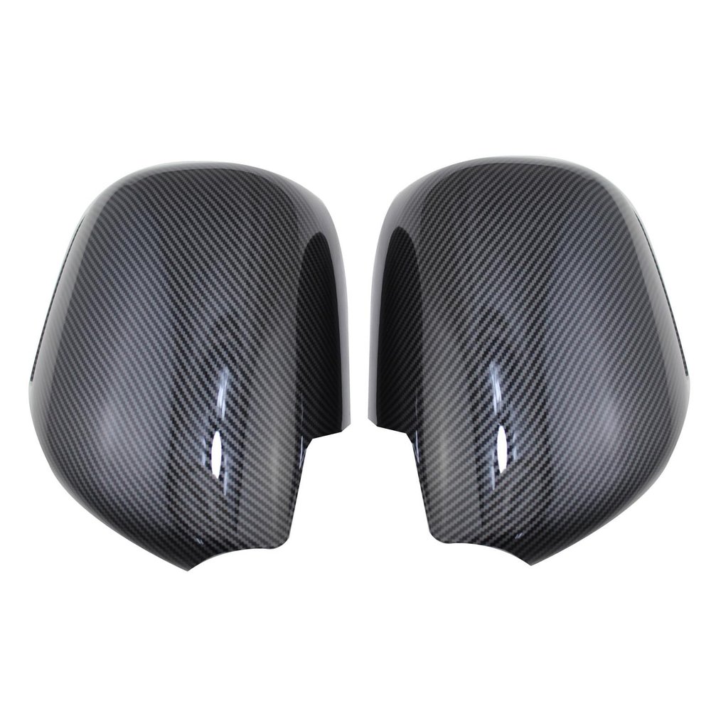Car Rearview Mirror Covers for Toyota for Hiace H200 2004-2013,Door Wing Mirror Cover Caps Casing Mirror Housing Lid Case Car Accessories, (A/Carbon Fiber)