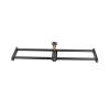 60cm Motorized Camera Slider, Adjustable Alloy Track Rail for DSLR and Video - Stable Antishake Design, Portable with Tripod Compatibility view 4