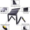 Adjustable Laptop Stand, Recliner Aluminium Computer Holder Ventilated Laptop Stand Collapsible Ergonomic Adjustable Height Angle for Sofa Bed Desk, Compatible with 11'' -15.6''(White) view 4