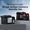 SZZCNOX Full Camera Cage fits for DJI Action 4/3/5 PRO, Aluminum Metal Protective Frame for DJI Osmo Action 4/3/5 Pro Camera Accessories, Rabbit Housing Case with 1/4" Thread Hole & Cold Shoe Mount view 2